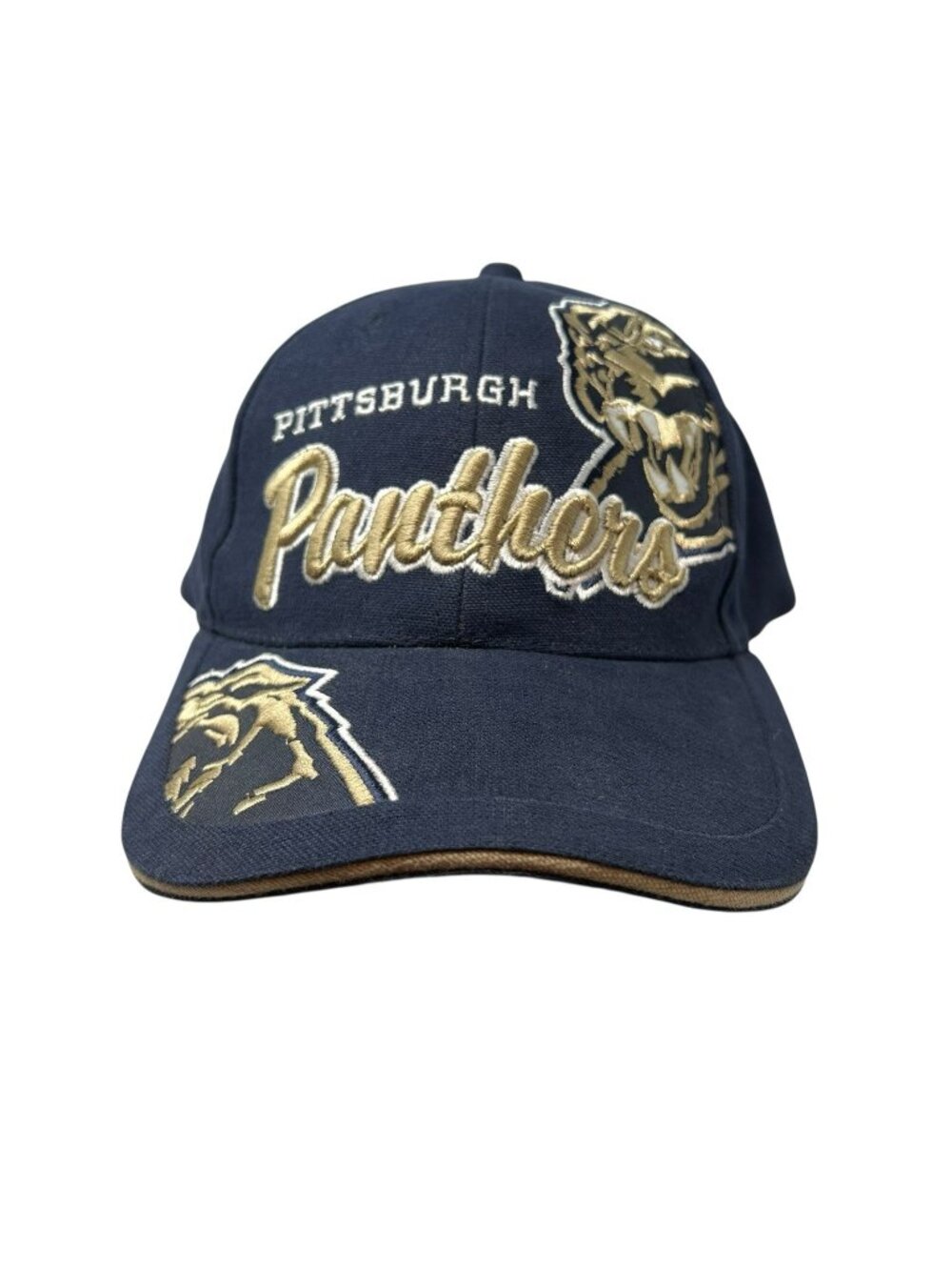 University of Pittsburgh Pitt Panthers Strapback Hat Cap Y2K Vintage Retro Dad